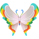 Rainbow-tipped Butterfly