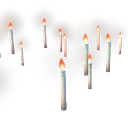 Spooky Floating Candles