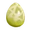 Желтое конфетное яйцо
