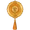 Decorazione arancione Anno nuovo