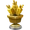 Trofeo de jardinería de oro