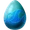 Œuf bleu